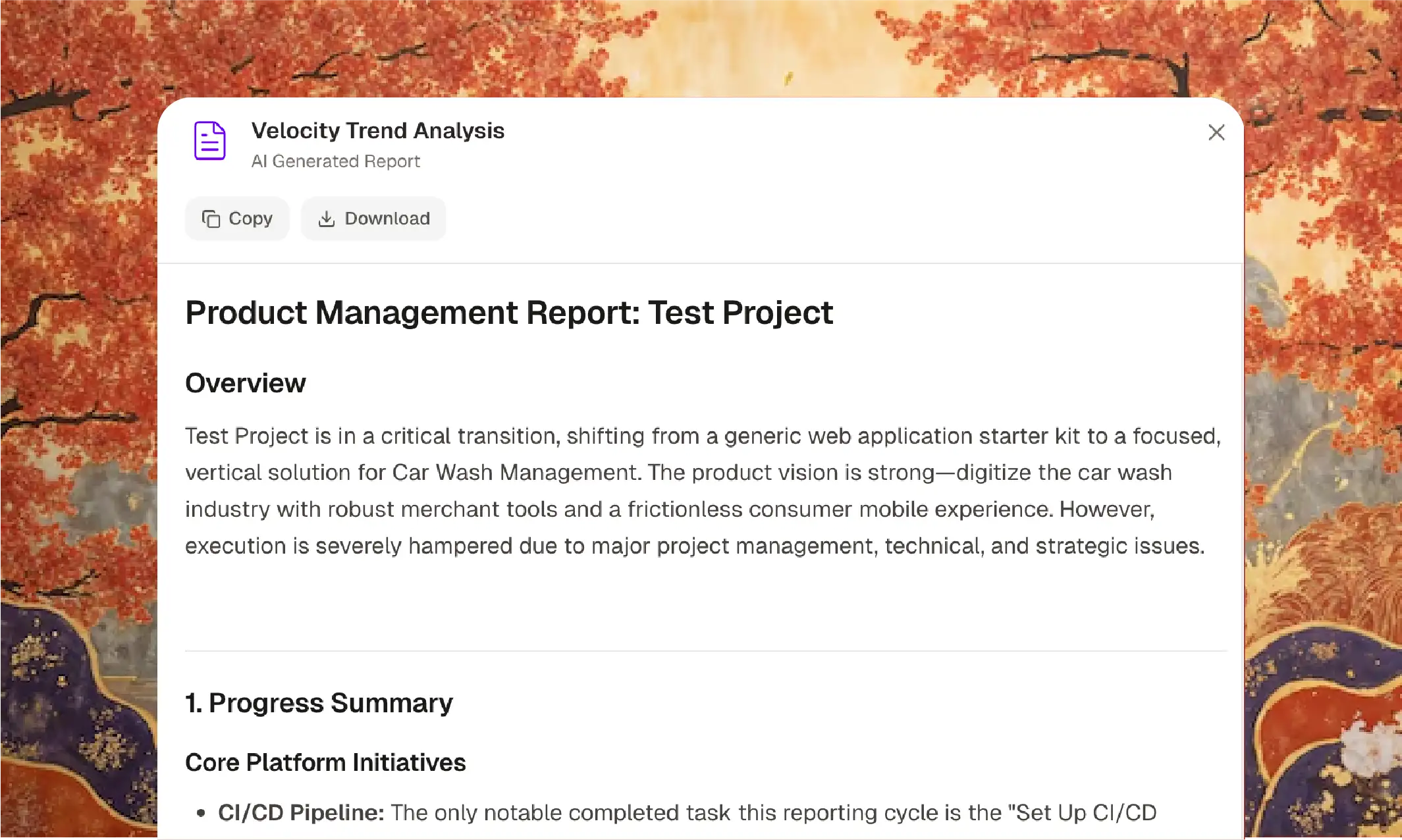 AI Generated Reports